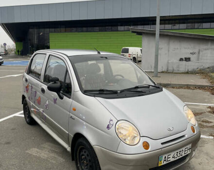 Серый Дэу Матиз, объемом двигателя 1 л и пробегом 104 тыс. км за 2500 $, фото 3 на Automoto.ua