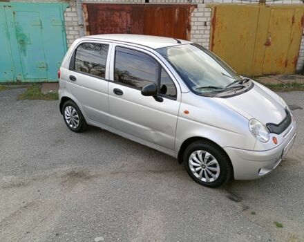 Серый Дэу Матиз, объемом двигателя 0.8 л и пробегом 106 тыс. км за 2600 $, фото 1 на Automoto.ua