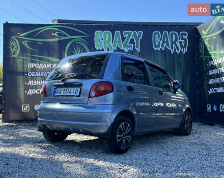 Серый Дэу Матиз, объемом двигателя 0.8 л и пробегом 81 тыс. км за 3400 $, фото 5 на Automoto.ua