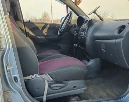 Серый Дэу Матиз, объемом двигателя 0.8 л и пробегом 90 тыс. км за 3500 $, фото 4 на Automoto.ua