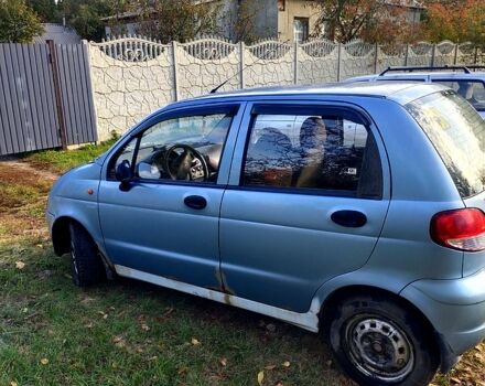 Сірий Деу Матіз, об'ємом двигуна 0.8 л та пробігом 76 тис. км за 1700 $, фото 7 на Automoto.ua