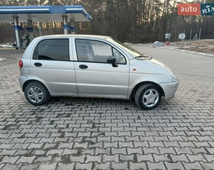 Серый Дэу Матиз, объемом двигателя 0.8 л и пробегом 113 тыс. км за 1500 $, фото 3 на Automoto.ua