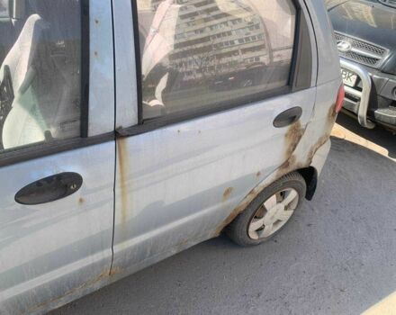 Серый Дэу Матиз, объемом двигателя 0.8 л и пробегом 175 тыс. км за 1600 $, фото 4 на Automoto.ua