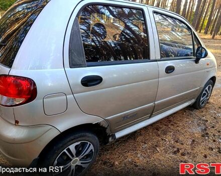 Сірий Деу Матіз, об'ємом двигуна 1 л та пробігом 75 тис. км за 2500 $, фото 1 на Automoto.ua