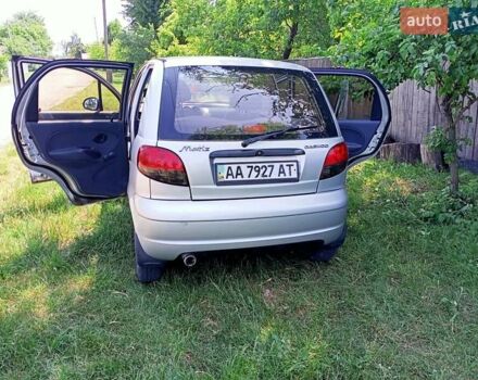 Серый Дэу Матиз, объемом двигателя 0.8 л и пробегом 200 тыс. км за 1770 $, фото 2 на Automoto.ua