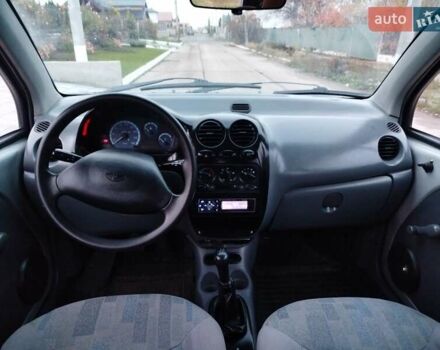 Сірий Деу Матіз, об'ємом двигуна 0.8 л та пробігом 110 тис. км за 2300 $, фото 5 на Automoto.ua