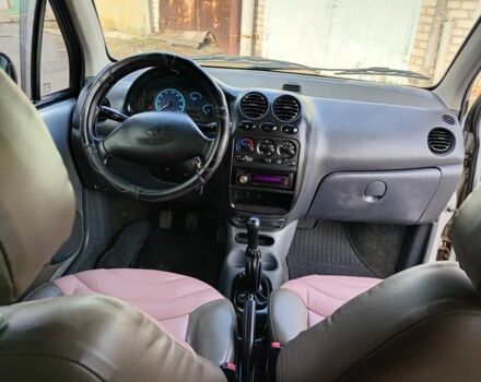 Серый Дэу Матиз, объемом двигателя 0.8 л и пробегом 106 тыс. км за 2600 $, фото 5 на Automoto.ua