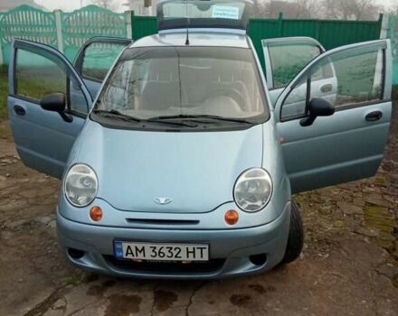 Серый Дэу Матиз, объемом двигателя 0.8 л и пробегом 95 тыс. км за 2200 $, фото 4 на Automoto.ua
