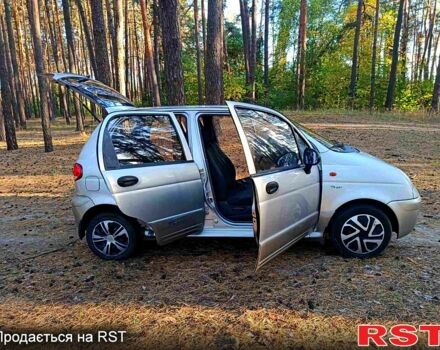 Сірий Деу Матіз, об'ємом двигуна 1 л та пробігом 75 тис. км за 2500 $, фото 4 на Automoto.ua