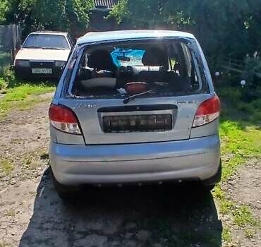 Сірий Деу Матіз, об'ємом двигуна 0.8 л та пробігом 90 тис. км за 1000 $, фото 2 на Automoto.ua
