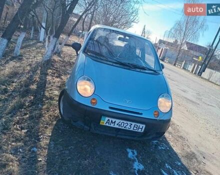 Серый Дэу Матиз, объемом двигателя 0.8 л и пробегом 200 тыс. км за 1299 $, фото 1 на Automoto.ua