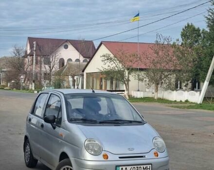 Серый Дэу Матиз, объемом двигателя 0.8 л и пробегом 63 тыс. км за 3000 $, фото 2 на Automoto.ua