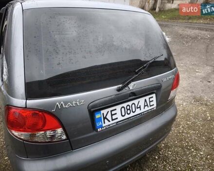 Серый Дэу Матиз, объемом двигателя 0.8 л и пробегом 125 тыс. км за 2800 $, фото 2 на Automoto.ua