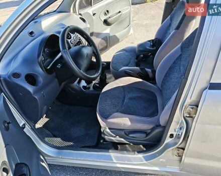 Серый Дэу Матиз, объемом двигателя 0.8 л и пробегом 74 тыс. км за 2200 $, фото 13 на Automoto.ua