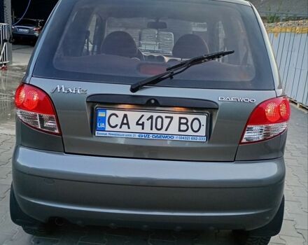 Сірий Деу Матіз, об'ємом двигуна 0.8 л та пробігом 22 тис. км за 3199 $, фото 4 на Automoto.ua