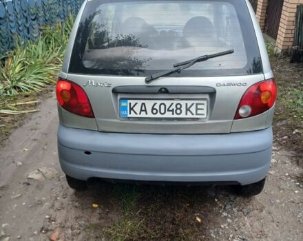 Сірий Деу Матіз, об'ємом двигуна 0.8 л та пробігом 200 тис. км за 998 $, фото 5 на Automoto.ua