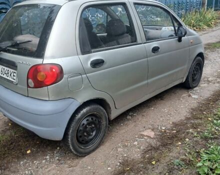 Сірий Деу Матіз, об'ємом двигуна 0.8 л та пробігом 200 тис. км за 998 $, фото 2 на Automoto.ua