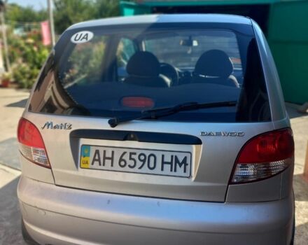 Сірий Деу Матіз, об'ємом двигуна 0.8 л та пробігом 48 тис. км за 2500 $, фото 2 на Automoto.ua