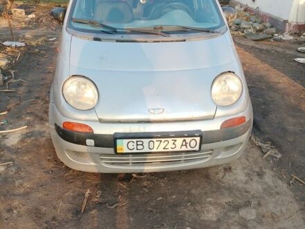 Сірий Деу Матіз, об'ємом двигуна 0.8 л та пробігом 222 тис. км за 1354 $, фото 1 на Automoto.ua