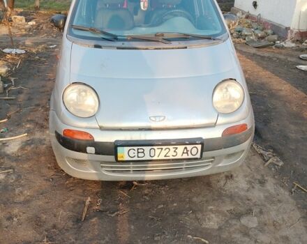 Серый Дэу Матиз, объемом двигателя 0.8 л и пробегом 222 тыс. км за 1354 $, фото 1 на Automoto.ua