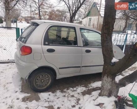 Серый Дэу Матиз, объемом двигателя 0.8 л и пробегом 67 тыс. км за 1161 $, фото 1 на Automoto.ua