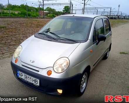 Серый Дэу Матиз, объемом двигателя 0.8 л и пробегом 186 тыс. км за 1199 $, фото 1 на Automoto.ua