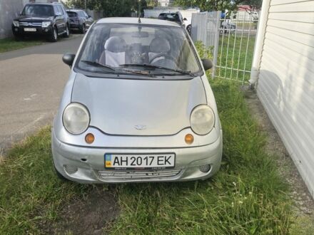 Сірий Деу Матіз, об'ємом двигуна 0.8 л та пробігом 121 тис. км за 850 $, фото 1 на Automoto.ua