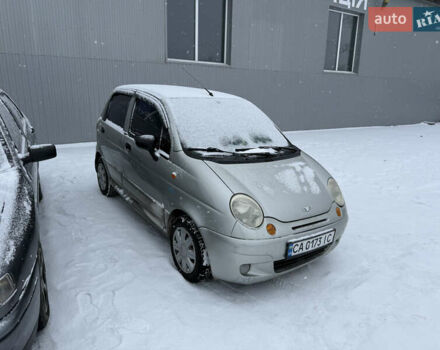 Серый Дэу Матиз, объемом двигателя 1 л и пробегом 241 тыс. км за 2100 $, фото 1 на Automoto.ua