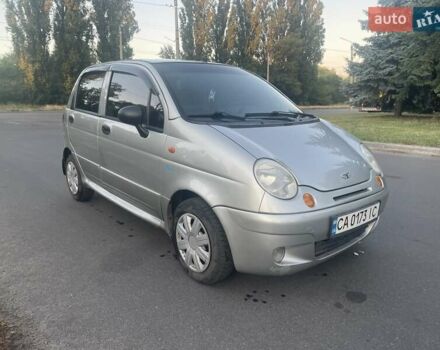 Серый Дэу Матиз, объемом двигателя 1 л и пробегом 232 тыс. км за 1850 $, фото 1 на Automoto.ua