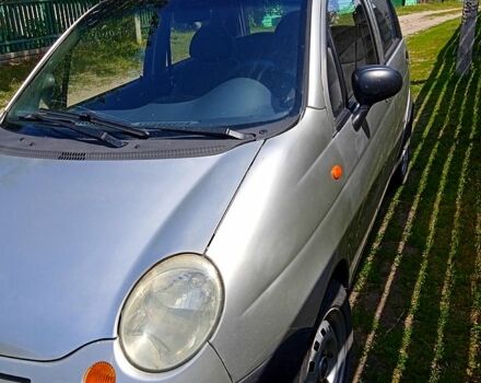 Серый Дэу Матиз, объемом двигателя 0.8 л и пробегом 160 тыс. км за 2300 $, фото 1 на Automoto.ua