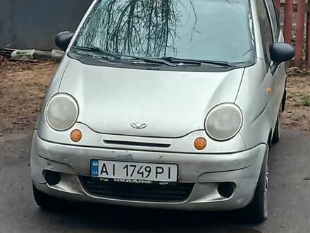 Серый Дэу Матиз, объемом двигателя 0.8 л и пробегом 190 тыс. км за 1900 $, фото 1 на Automoto.ua