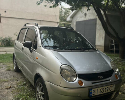 Серый Дэу Матиз, объемом двигателя 0.8 л и пробегом 108 тыс. км за 2200 $, фото 1 на Automoto.ua