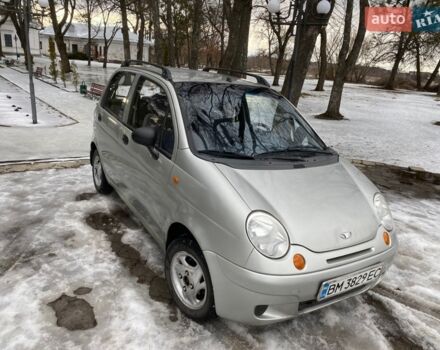 Серый Дэу Матиз, объемом двигателя 0.8 л и пробегом 130 тыс. км за 2000 $, фото 1 на Automoto.ua