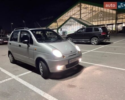 Сірий Деу Матіз, об'ємом двигуна 0.8 л та пробігом 62 тис. км за 2800 $, фото 1 на Automoto.ua