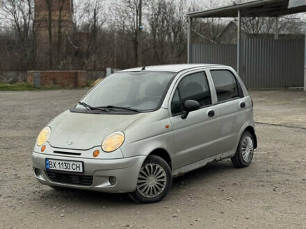 Серый Дэу Матиз, объемом двигателя 0.8 л и пробегом 100 тыс. км за 1150 $, фото 1 на Automoto.ua