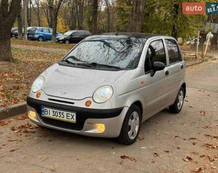 Серый Дэу Матиз, объемом двигателя 0.8 л и пробегом 98 тыс. км за 2500 $, фото 1 на Automoto.ua