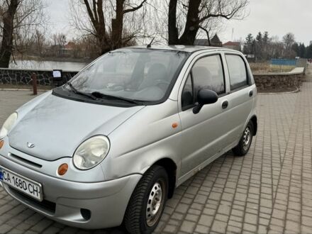 Сірий Деу Матіз, об'ємом двигуна 0.8 л та пробігом 133 тис. км за 2000 $, фото 1 на Automoto.ua