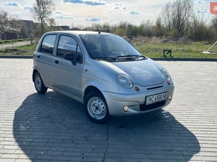 Серый Дэу Матиз, объемом двигателя 0.8 л и пробегом 257 тыс. км за 1350 $, фото 1 на Automoto.ua