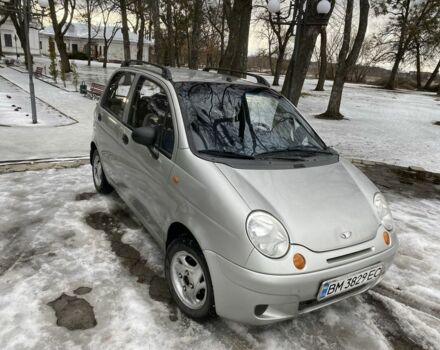 Серый Дэу Матиз, объемом двигателя 0.8 л и пробегом 130 тыс. км за 2000 $, фото 1 на Automoto.ua