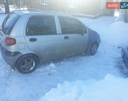 Сірий Деу Матіз, об'ємом двигуна 0.8 л та пробігом 86 тис. км за 1300 $, фото 1 на Automoto.ua
