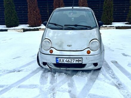 Серый Дэу Матиз, объемом двигателя 0.8 л и пробегом 150 тыс. км за 1700 $, фото 1 на Automoto.ua