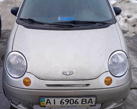 Сірий Деу Матіз, об'ємом двигуна 1 л та пробігом 208 тис. км за 1500 $, фото 1 на Automoto.ua