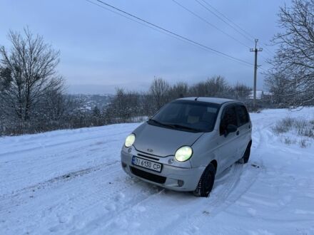 Сірий Деу Матіз, об'ємом двигуна 0.8 л та пробігом 220 тис. км за 800 $, фото 1 на Automoto.ua