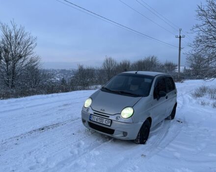 Сірий Деу Матіз, об'ємом двигуна 0.8 л та пробігом 220 тис. км за 800 $, фото 1 на Automoto.ua