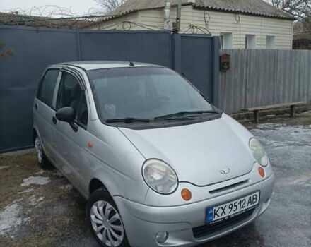 Серый Дэу Матиз, объемом двигателя 0.8 л и пробегом 99 тыс. км за 3100 $, фото 1 на Automoto.ua