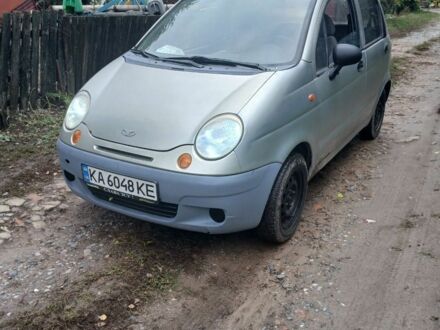 Серый Дэу Матиз, объемом двигателя 0.8 л и пробегом 200 тыс. км за 998 $, фото 1 на Automoto.ua