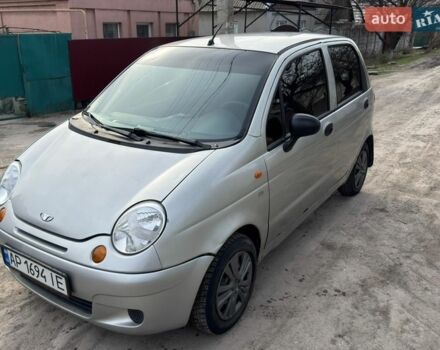 Серый Дэу Матиз, объемом двигателя 0.8 л и пробегом 168 тыс. км за 1950 $, фото 1 на Automoto.ua