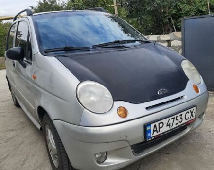 Серый Дэу Матиз, объемом двигателя 1 л и пробегом 201 тыс. км за 1200 $, фото 1 на Automoto.ua