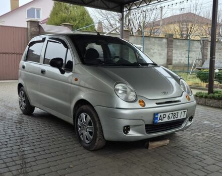 Серый Дэу Матиз, объемом двигателя 0.8 л и пробегом 110 тыс. км за 2600 $, фото 1 на Automoto.ua