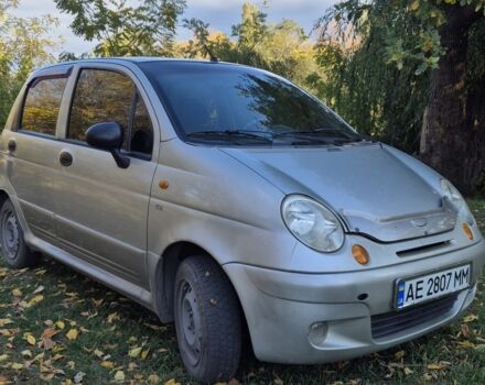 Сірий Деу Матіз, об'ємом двигуна 0.8 л та пробігом 111 тис. км за 2850 $, фото 1 на Automoto.ua